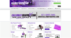 Desktop Screenshot of callowaygraphix.com